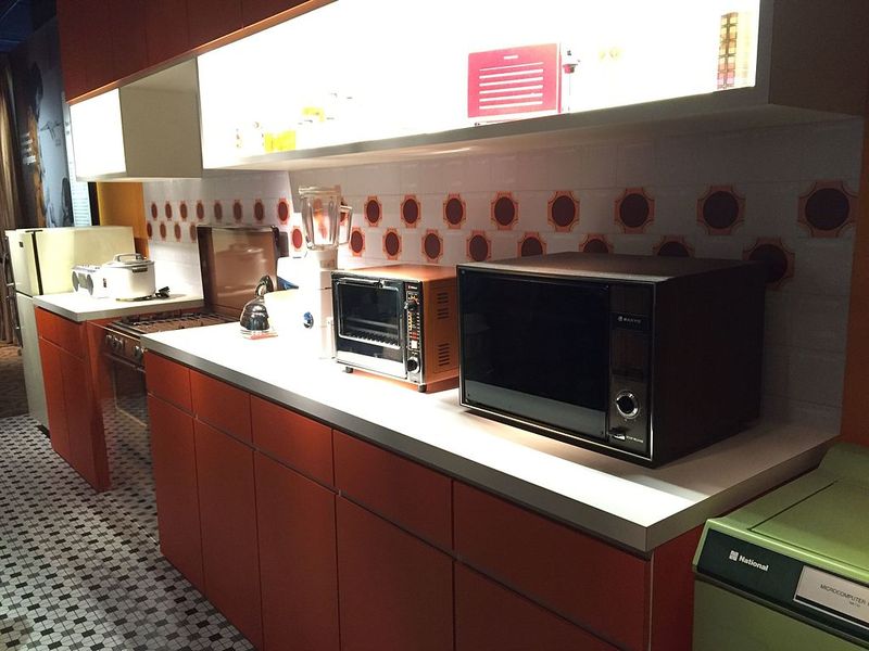 Singapore HDB Kitchen (1970s-80s, View 1)