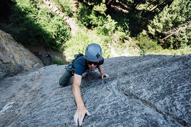 Rock Climbing at Gallatin Canyon