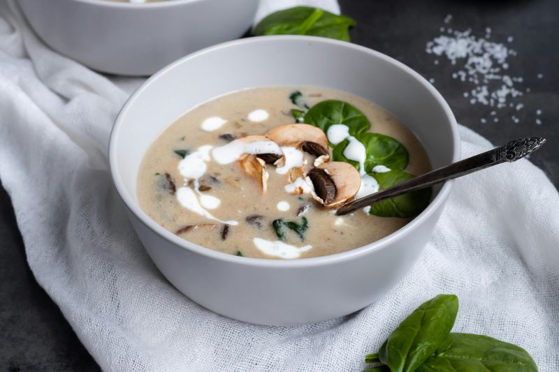 Mushroom Barley Soup