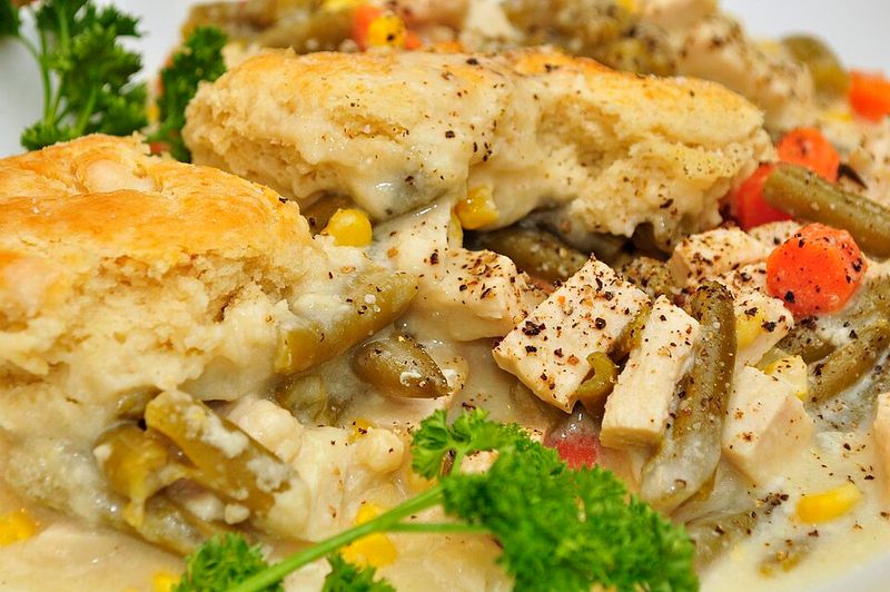 Greek Yogurt Chicken Pot Pie