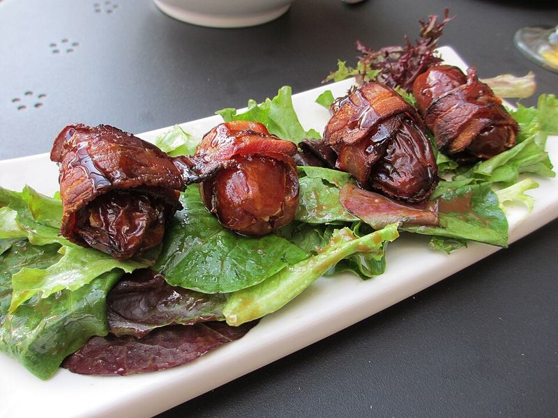 Bacon-Wrapped Dates