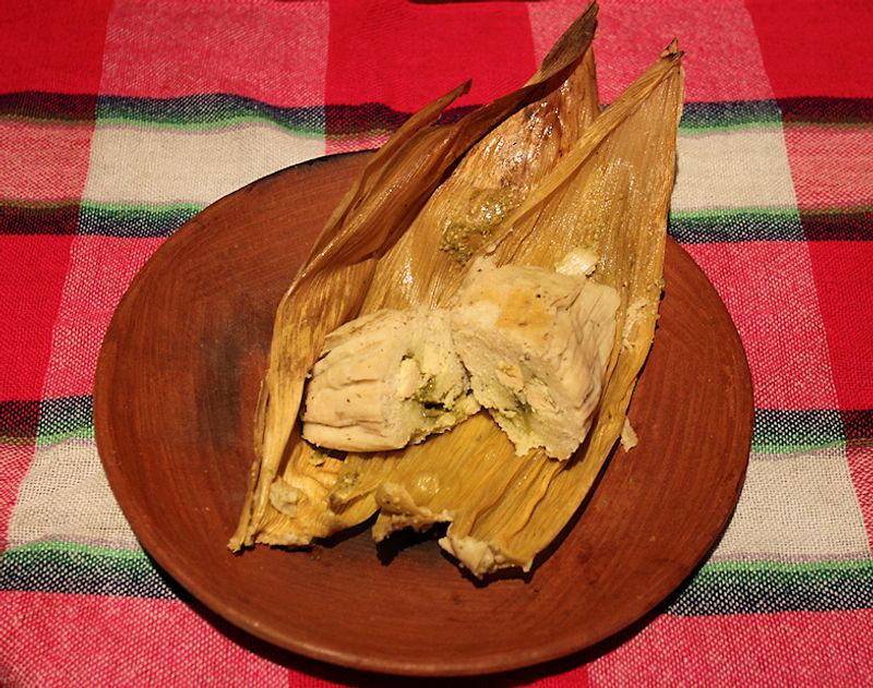 Tamales De Salsa Verde
