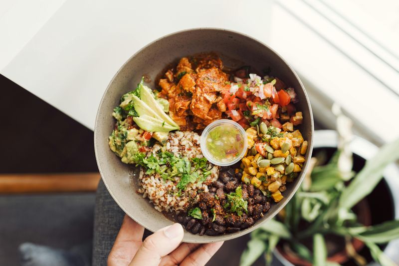 Quinoa and Roasted Veggie Bowl