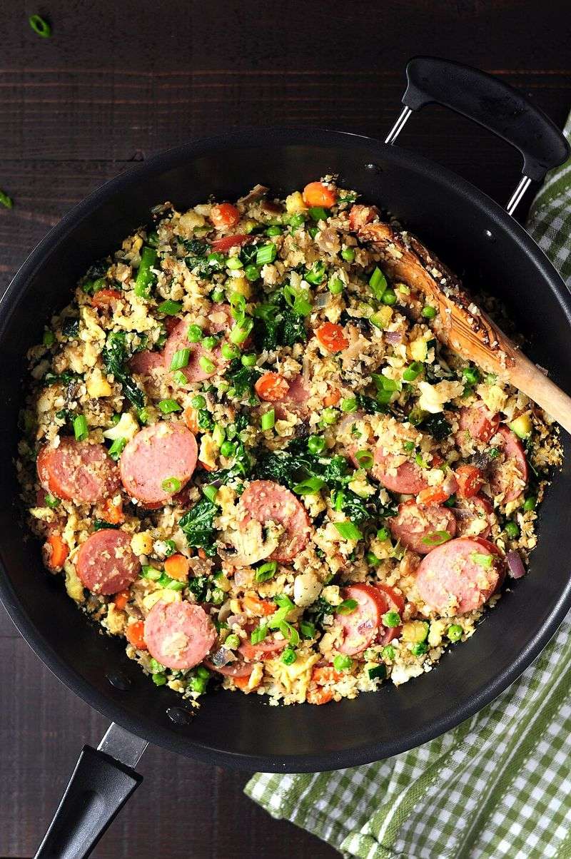 Swap In Cauliflower Rice For Part Or All Of Fried Rice