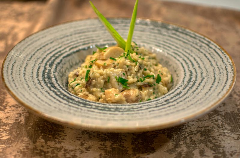 Creamy Mushroom Risotto