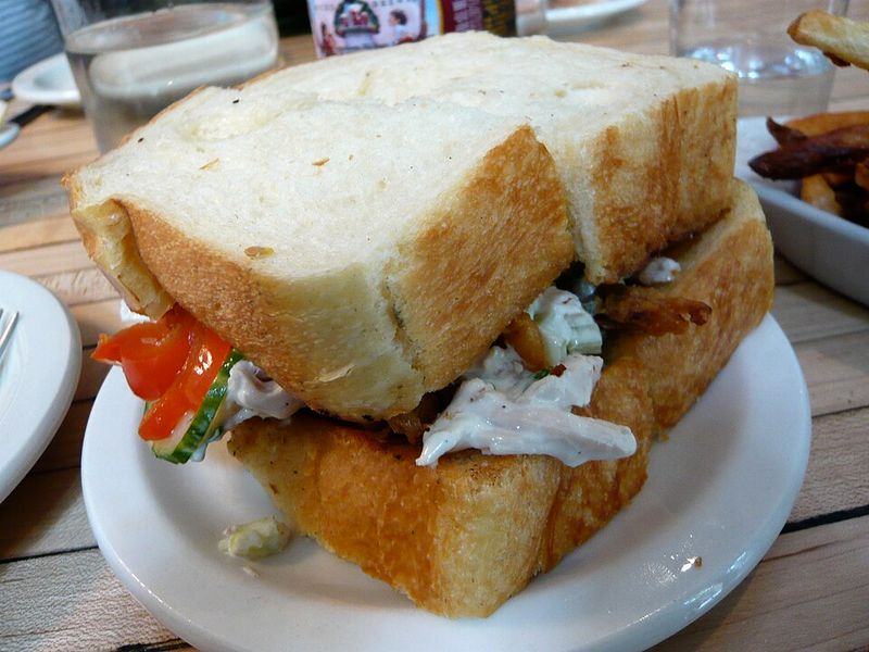 Rotisserie Chicken Salad Sandwiches