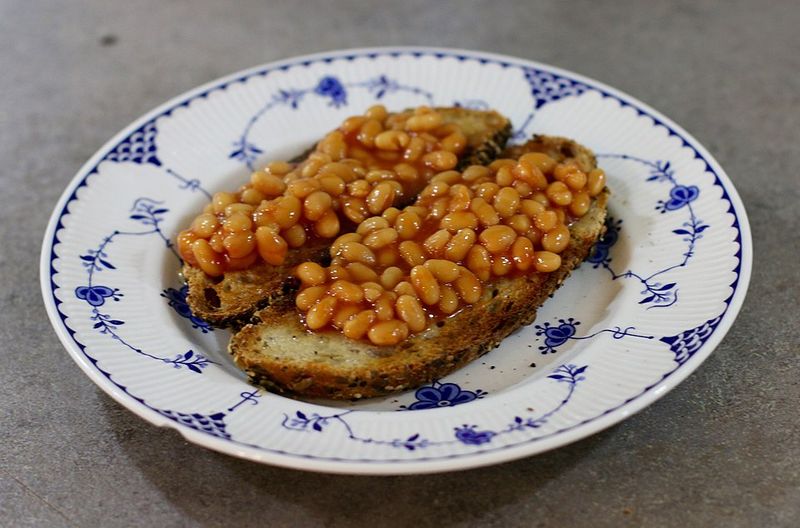 Beans On Toast For Breakfast