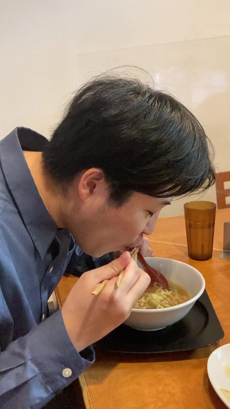 Slurping Noodles In Japan