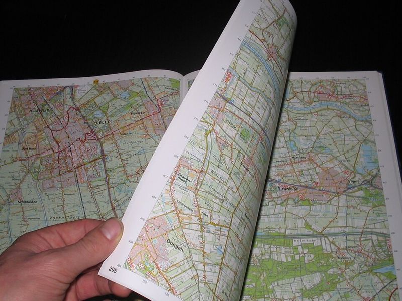 Paper Road Maps and Atlases