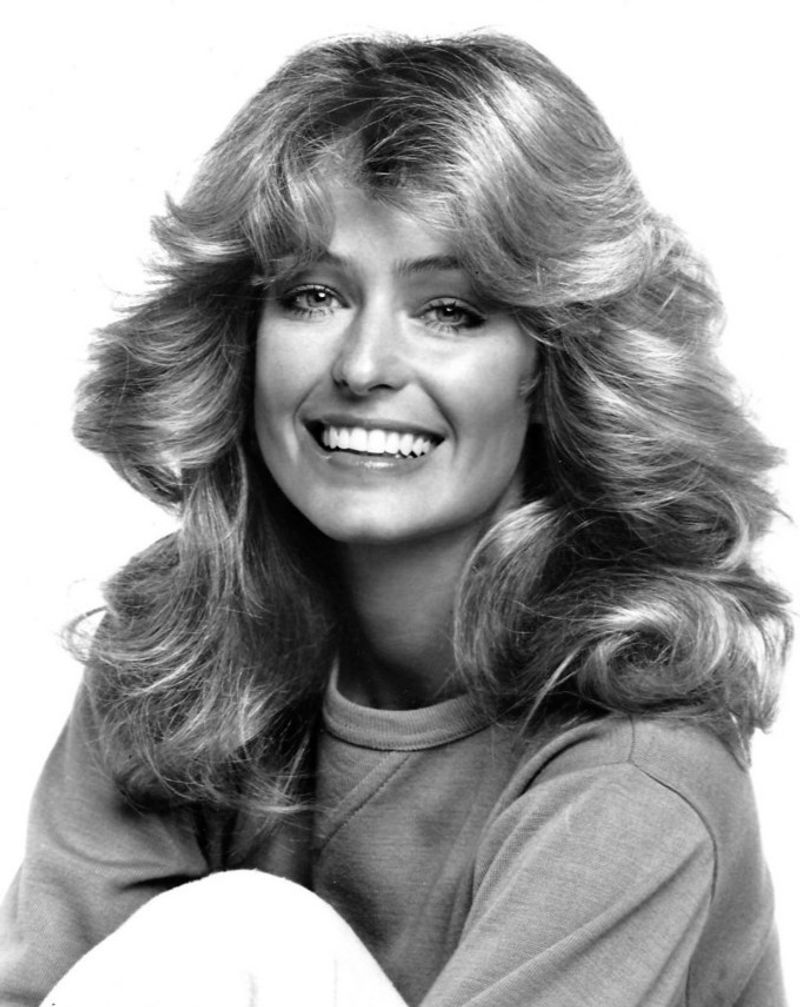 The Farrah Fawcett Flip