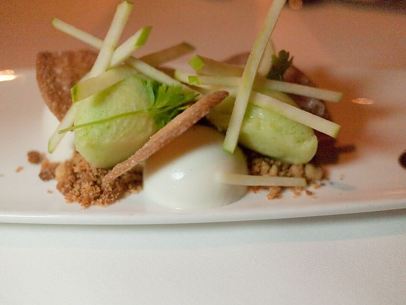 Spiced Apple Panna Cotta