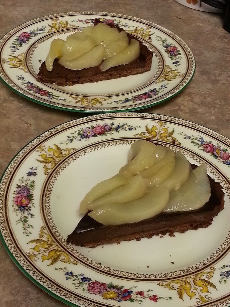 Spiced Pear Tart