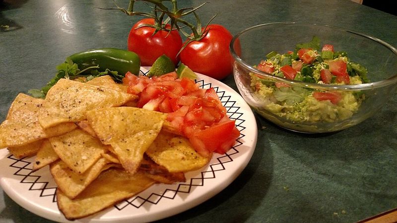 Guacamole With Tortilla Chips