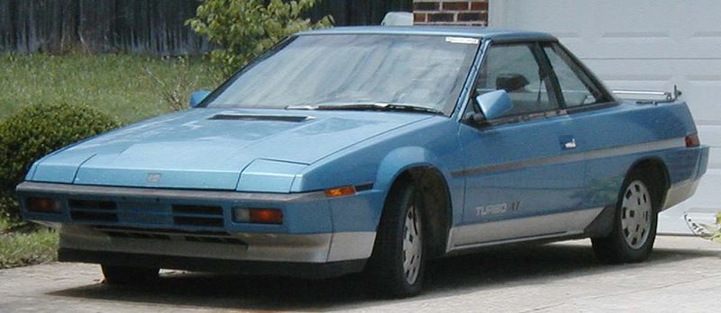 Subaru XT / XT6 (1985–1991) - Aero Wedge With Aircraft-Style Cockpit