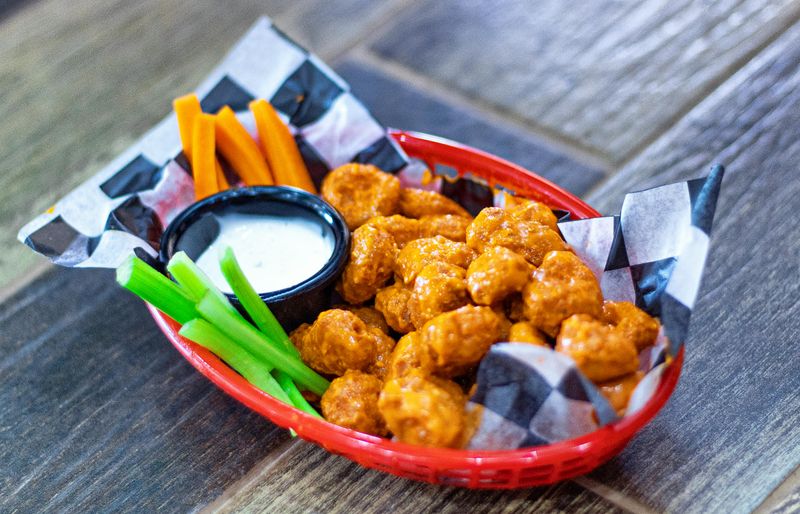 Buffalo Cauliflower Bites