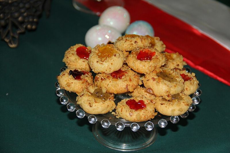 Jam Thumbprint Cookies