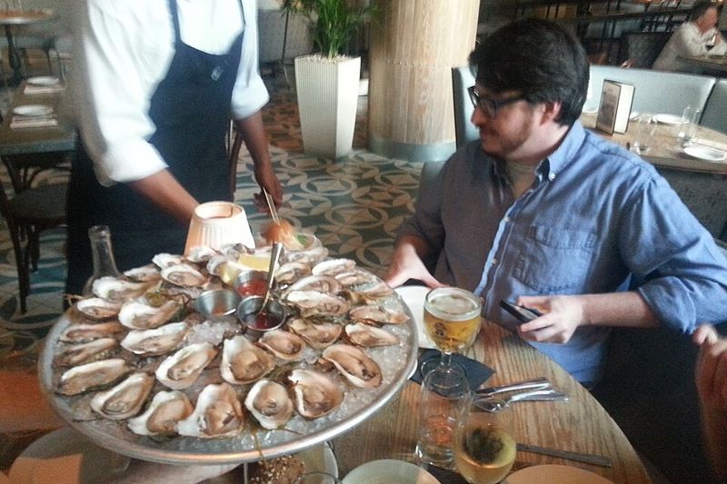 Oysters On The Half Shell