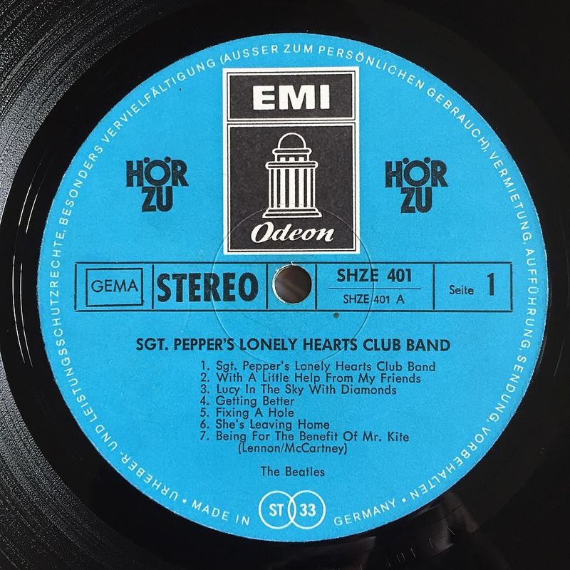 Sgt. Pepper's Lonely Hearts Club Band by The Beatles
