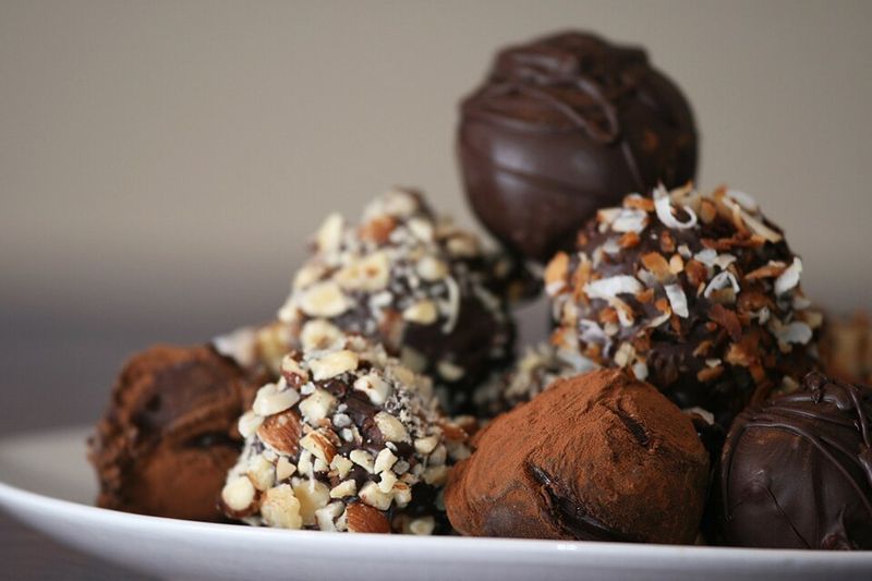Chocolate Cream Cheese Truffles