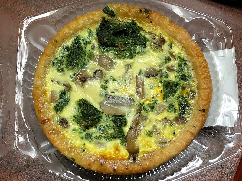 Spinach And Cheese Quiche