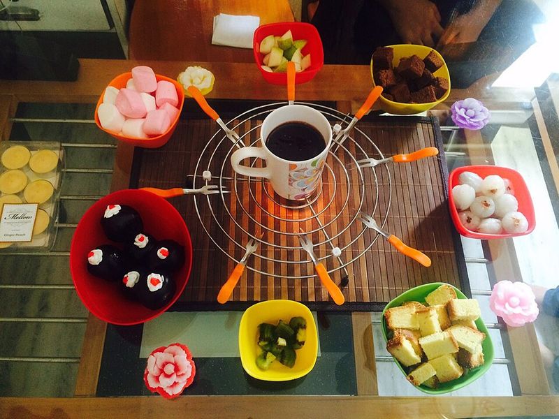 Chocolate Fondue Guessing Game