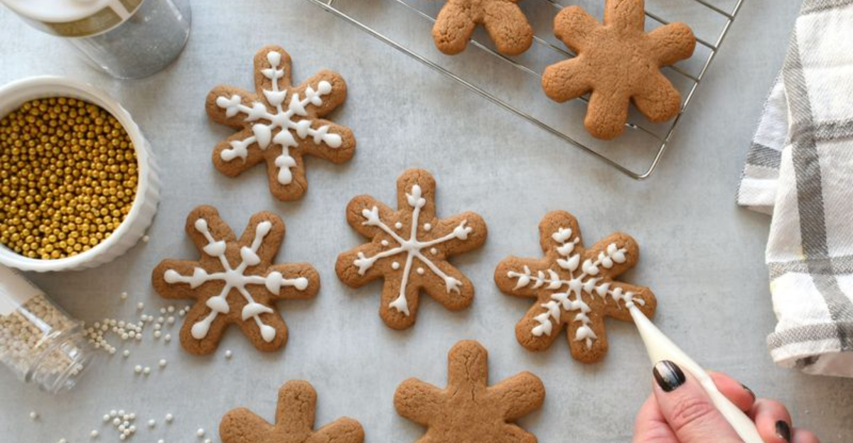 Brighten Your Holiday Table With These Easy Lemon Snowflake Cookies