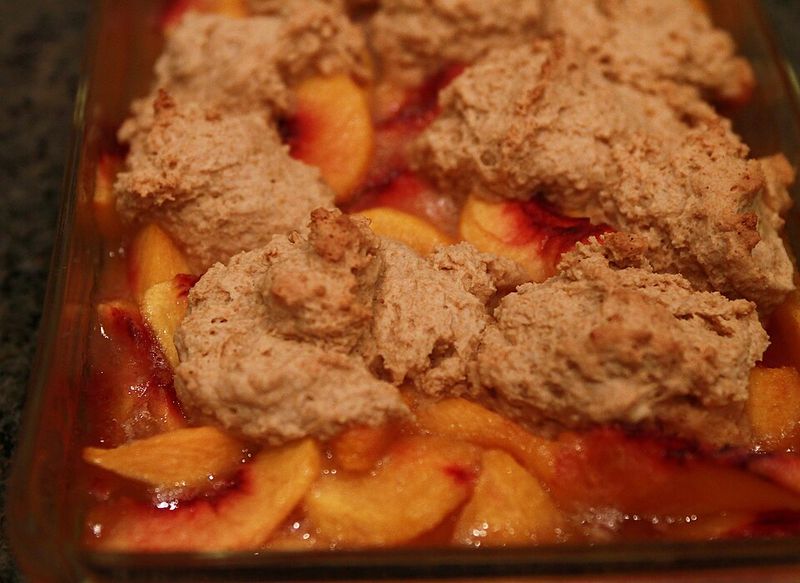 Skillet Peach Crisp
