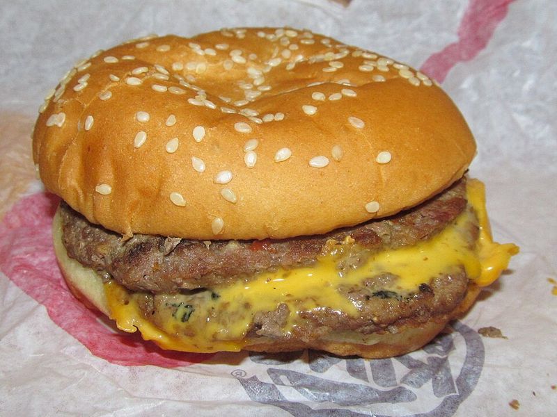 Double Bacon Cheeseburgers With Sweet Treats