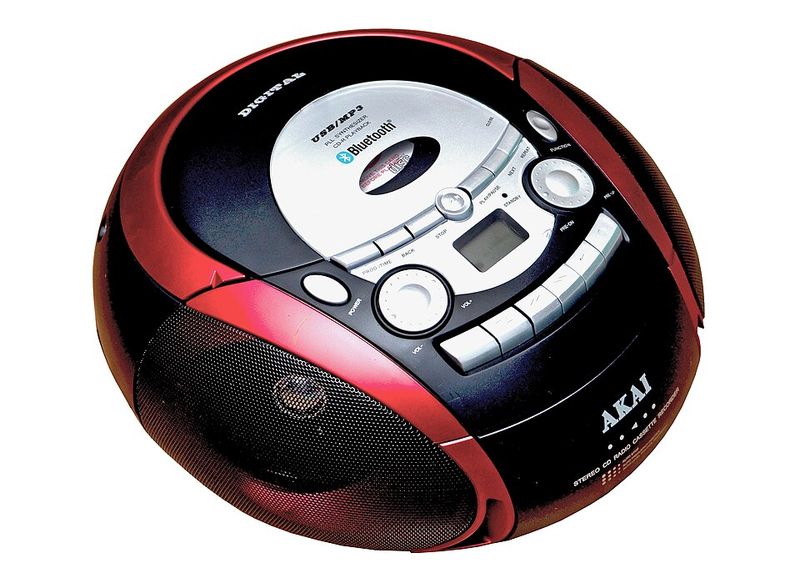 A Boombox or Cassette Player