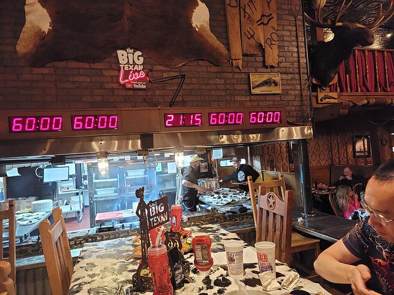 The Big Texan Steak Ranch – Amarillo, Texas