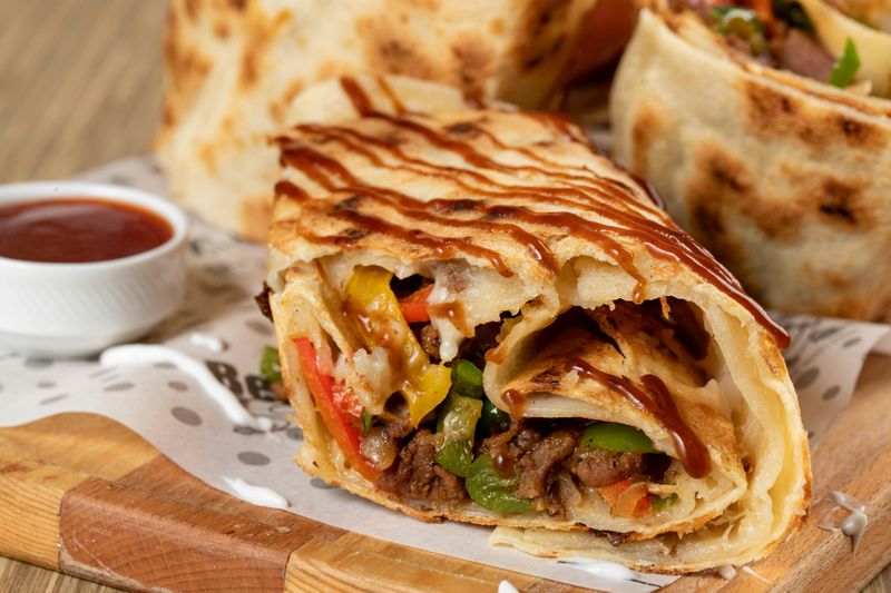 Steak Fajita Burrito