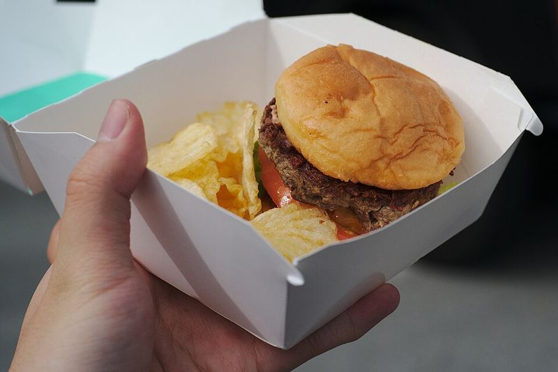 Impossible Burger (Plant-Based Burger That Looks Like Beef)
