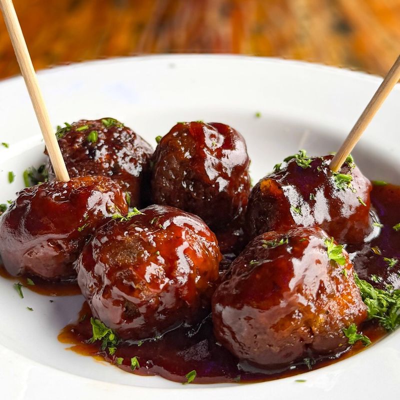 Smoky Barbecue Meatballs