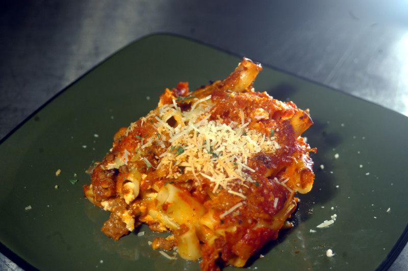 Baked Ziti with Mozzarella