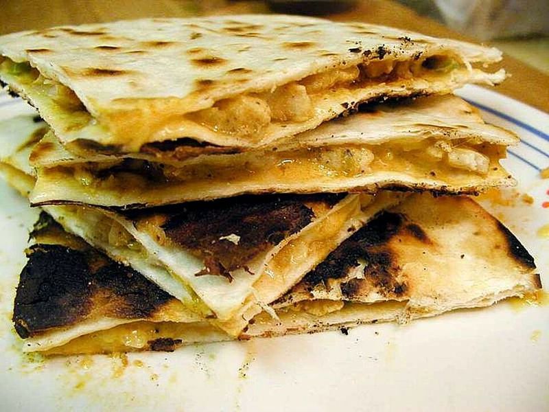 Cheesy Chicken Quesadillas