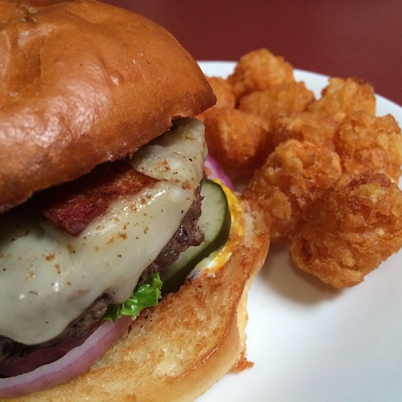 Truffle Tots With Burger Night