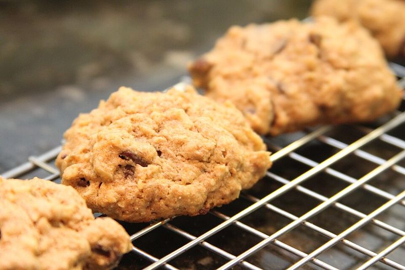 Soft Banana Oatmeal Cookies