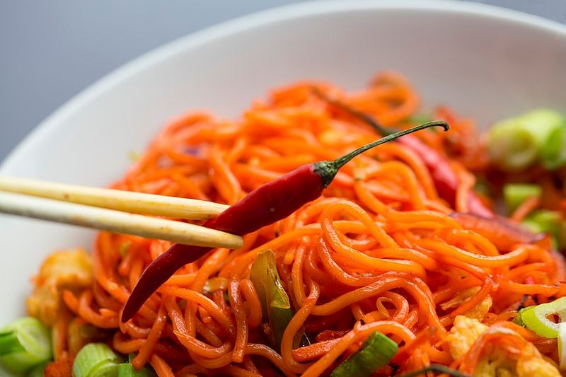 Sriracha Garlic Noodles