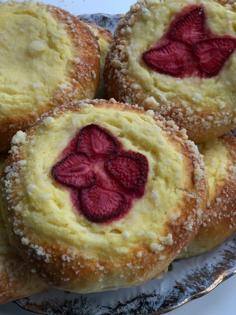 Strawberry Cream Cheese Danish