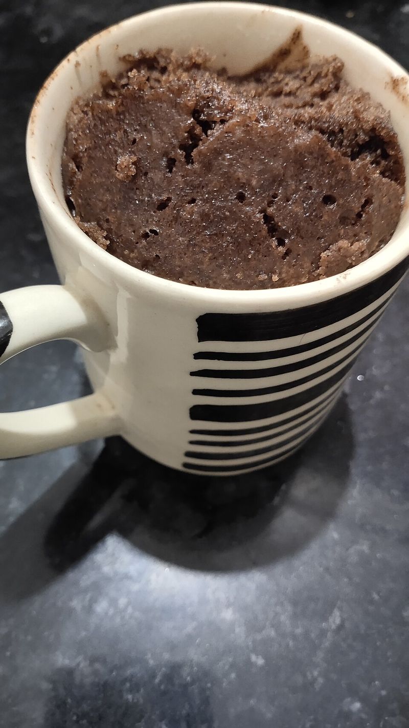 Ragi Chocolate Mugcake