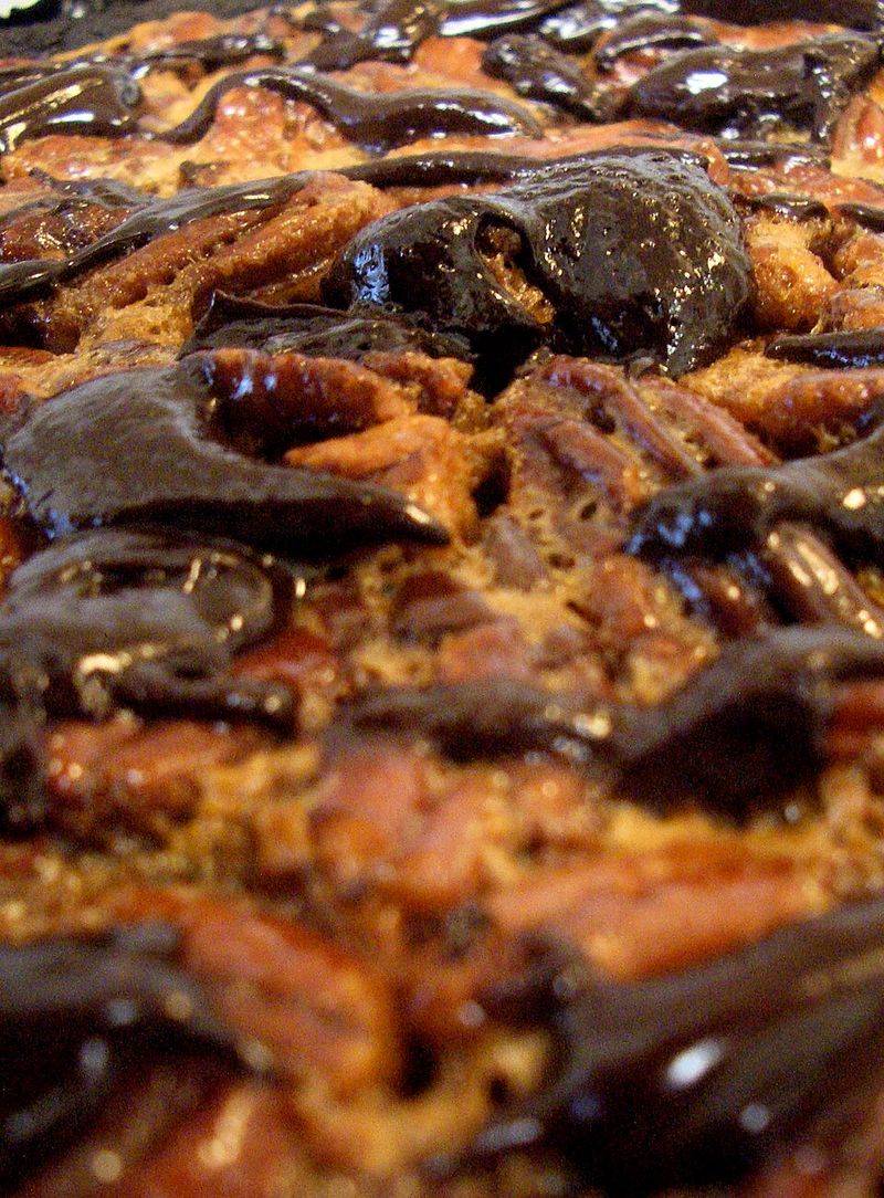 Chocolate-Topped Pecan Pie