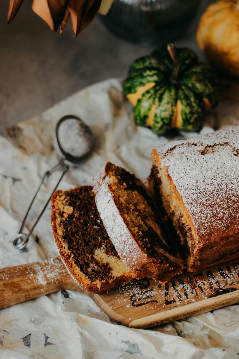 Pumpkin Cream Cheese Swirl Bread