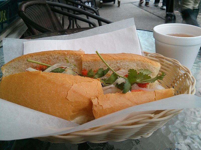 Vietnamese Bánh Mì Sandwich