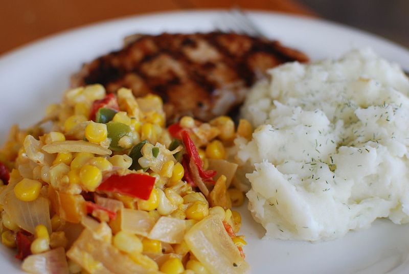 Maque Choux (Cajun Skillet Corn)