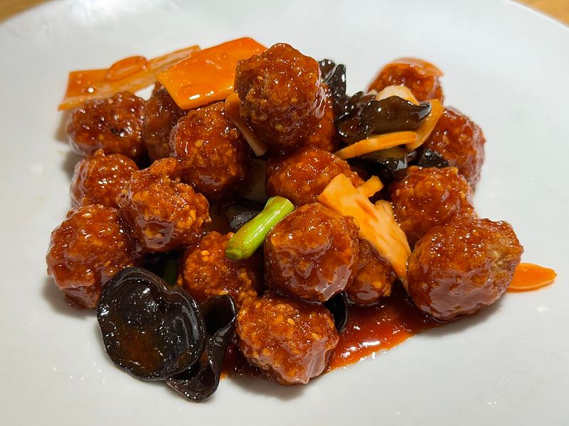 Mini Meatballs with Cranberry Glaze