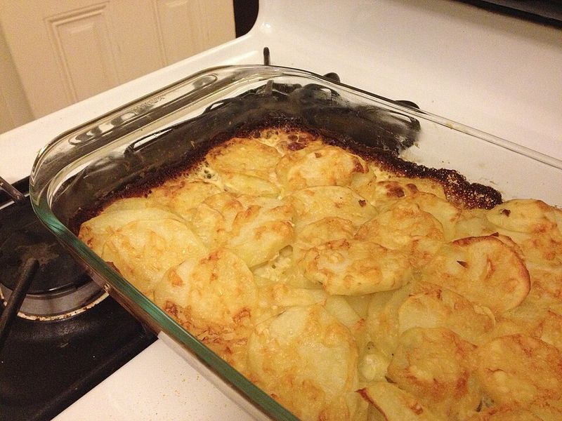 Cheesy Potato Gratin