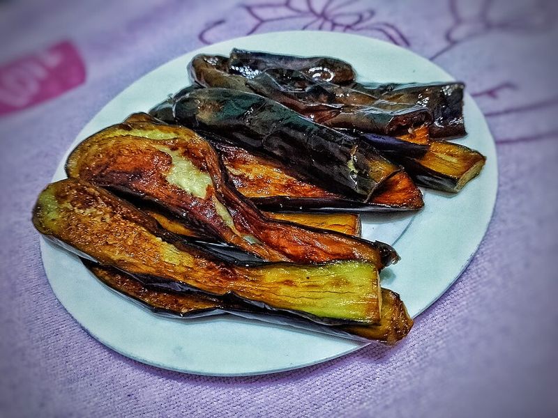 Crispy Baked Eggplant Slices