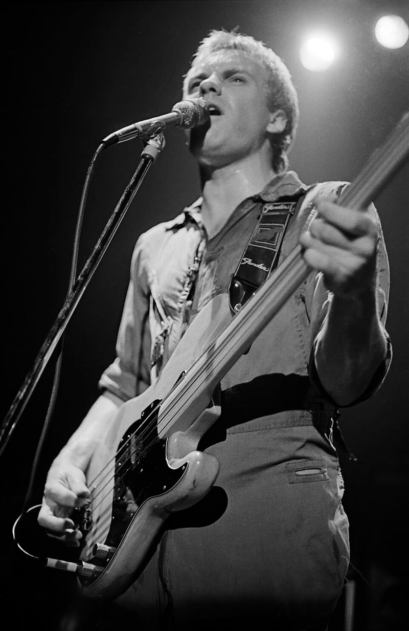 Sting's Police Publicity Shot