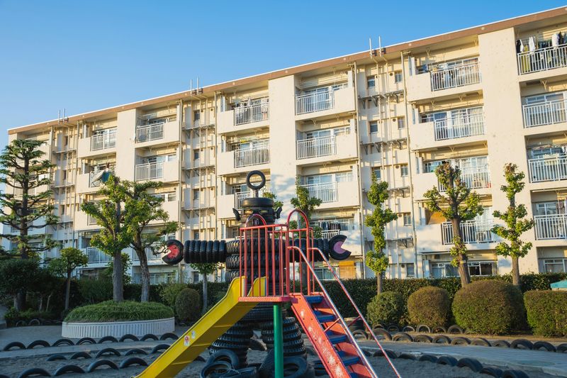 Using Metal Slides That Became Scalding Hot in Summer