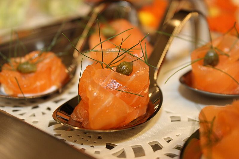 Smoked Salmon Canapés